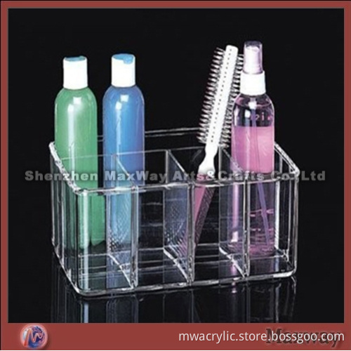 Small Transparent High Grade Lucite Makeup Display/Holder Box